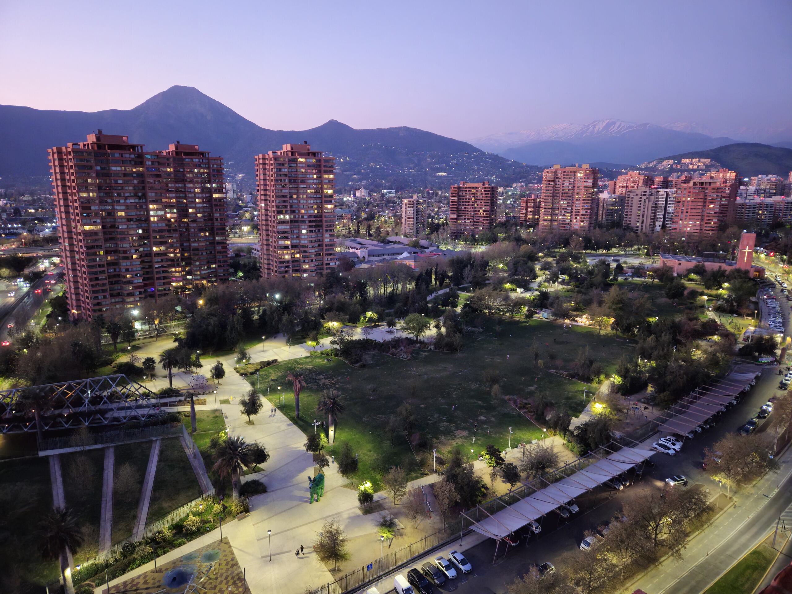 Santiago en la Noche.